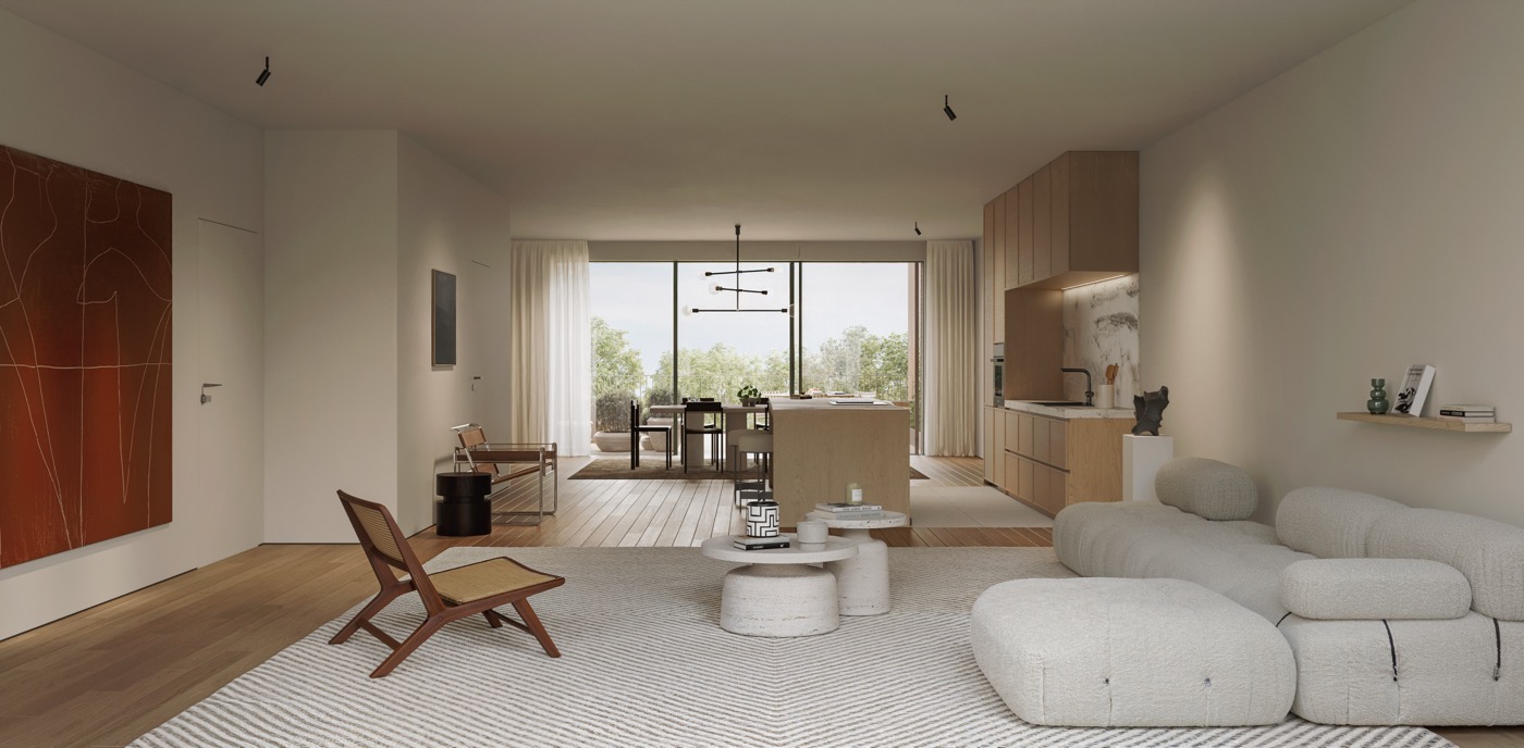 APPARTEMENT MET 3 SLAAPKAMERS (GEBOUW E)
